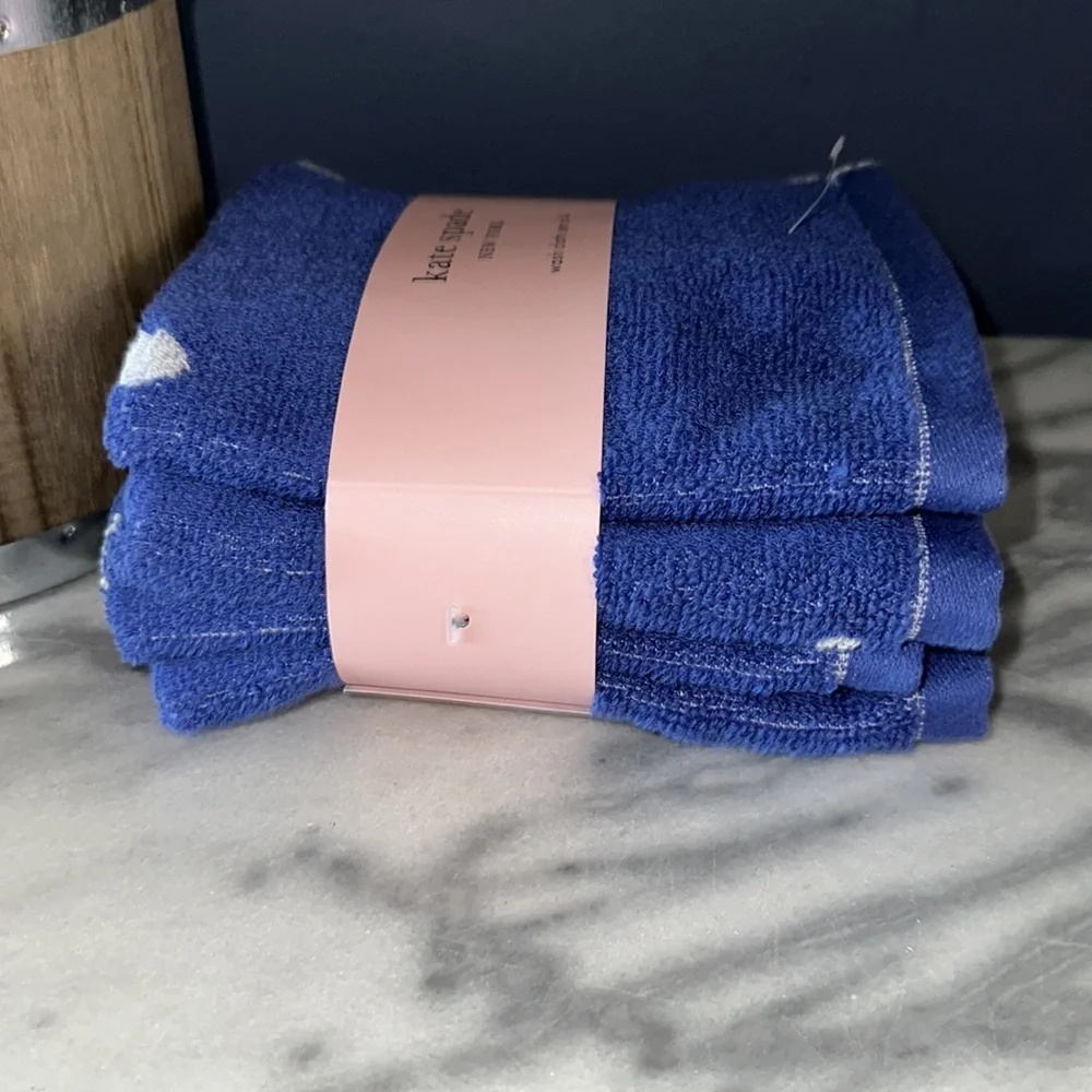 Kate spade set of 4 wash cloths